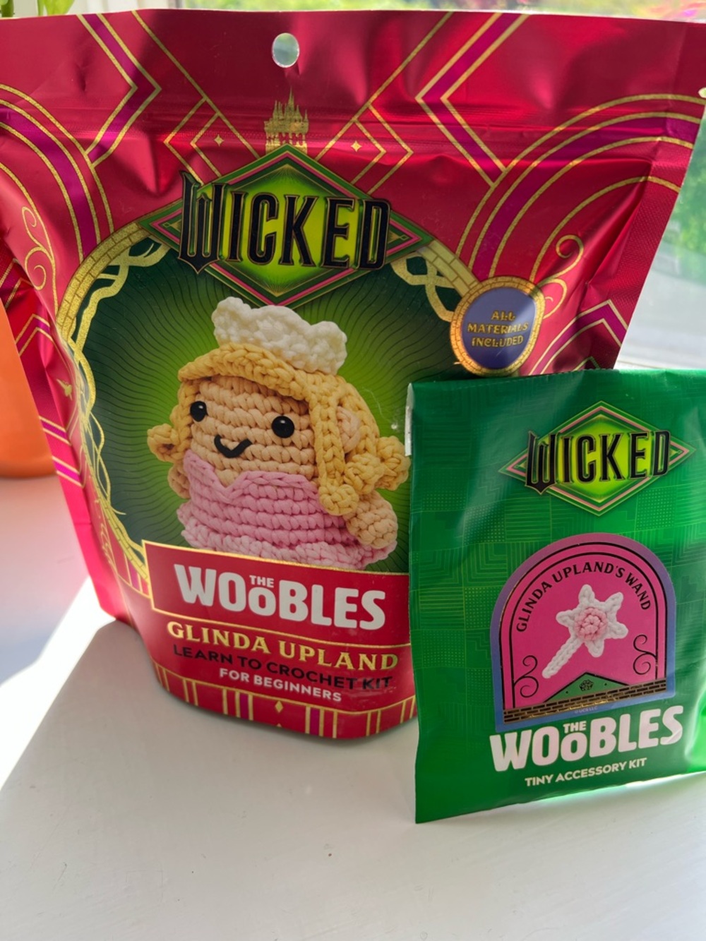 Wicked The Woobles Glinda Upland Crochet Kit - Bubble of Brilliance Bundle